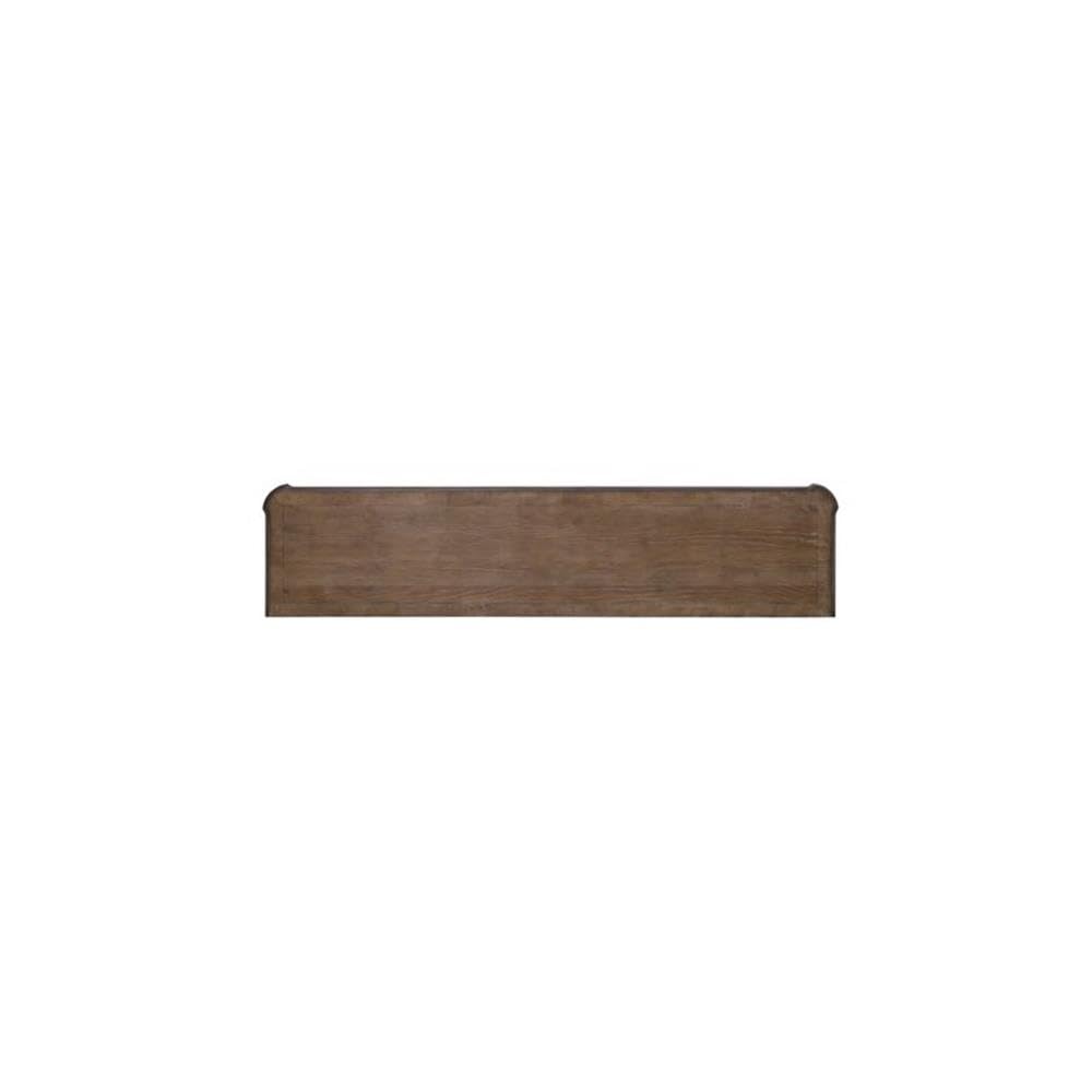 82 Inch Fireplace TV Console with Adjustable Shelves D6434
