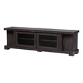 70" Espresso Engineered Wood TV Stand Console S181335