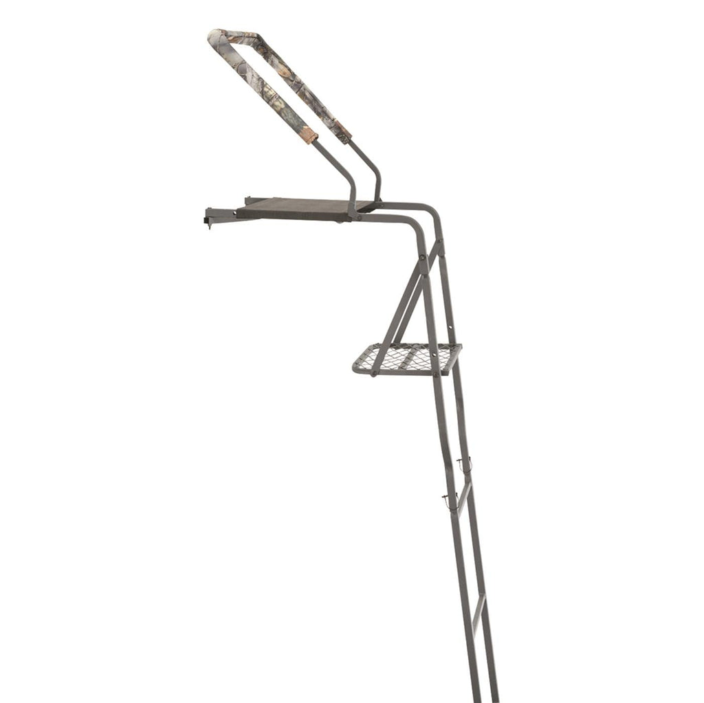 15' Hunting Ladder Tree Stand with Shooting Rail U436558