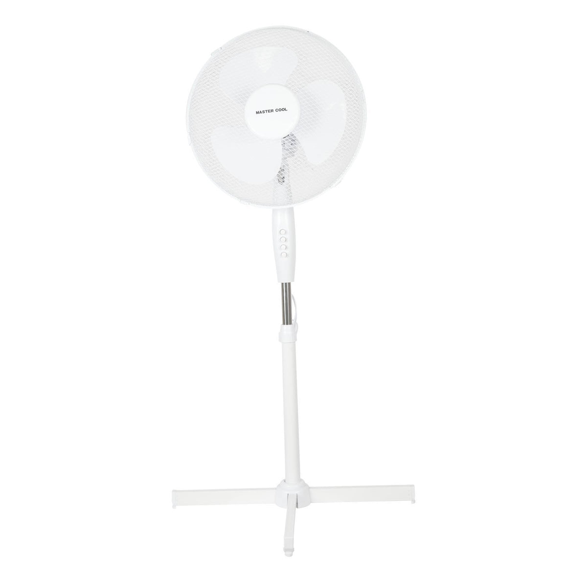 16 Inch 3-Speed Oscillating Pedestal Fan White C7303