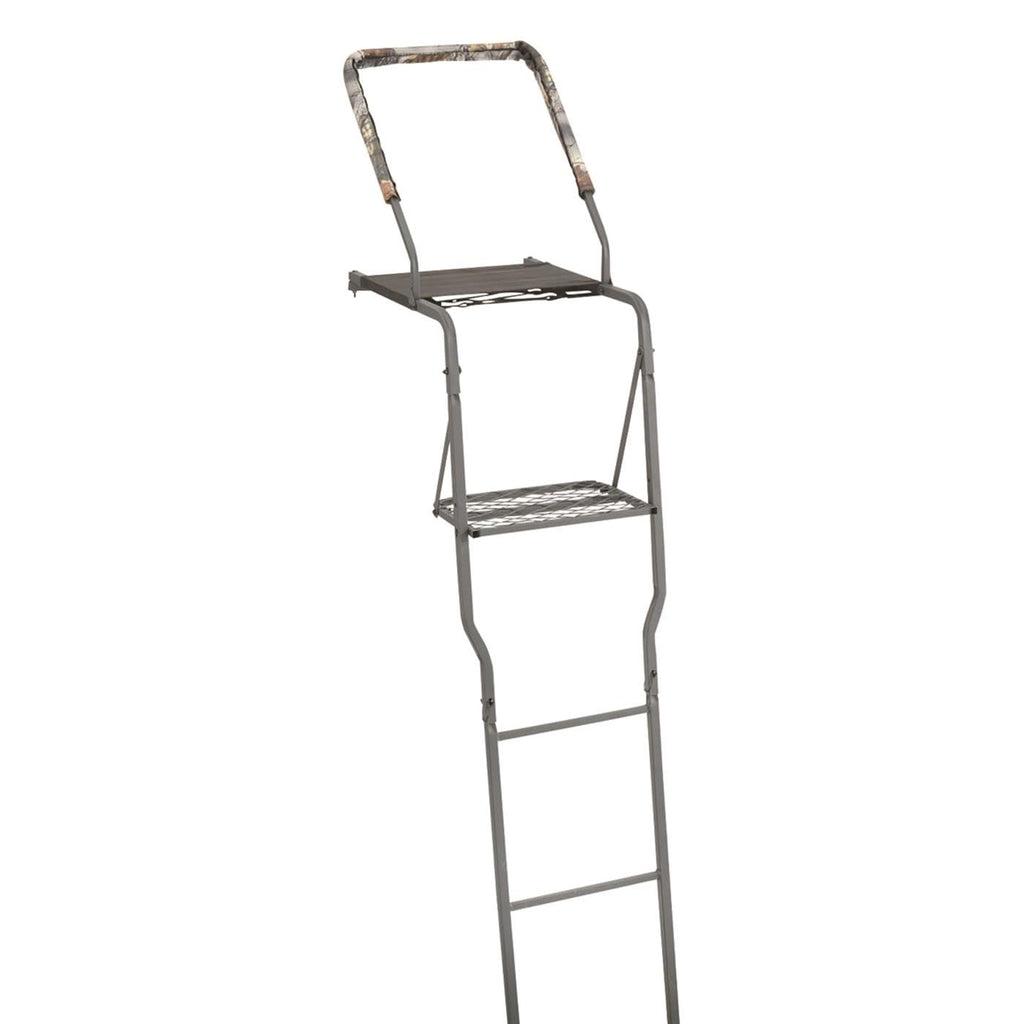 15' Hunting Ladder Tree Stand with Shooting Rail U436558