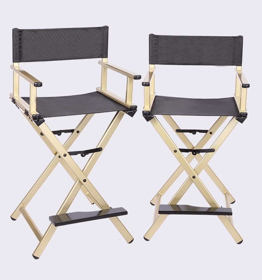 Aluminum Folding Director's Chair with Cup Holder Q983