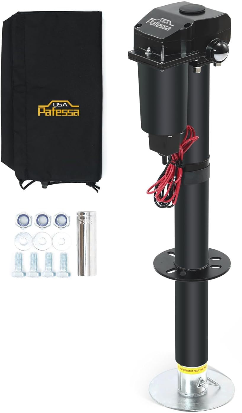 12V Electric RV Trailer Tongue Jack 3500LB S7148