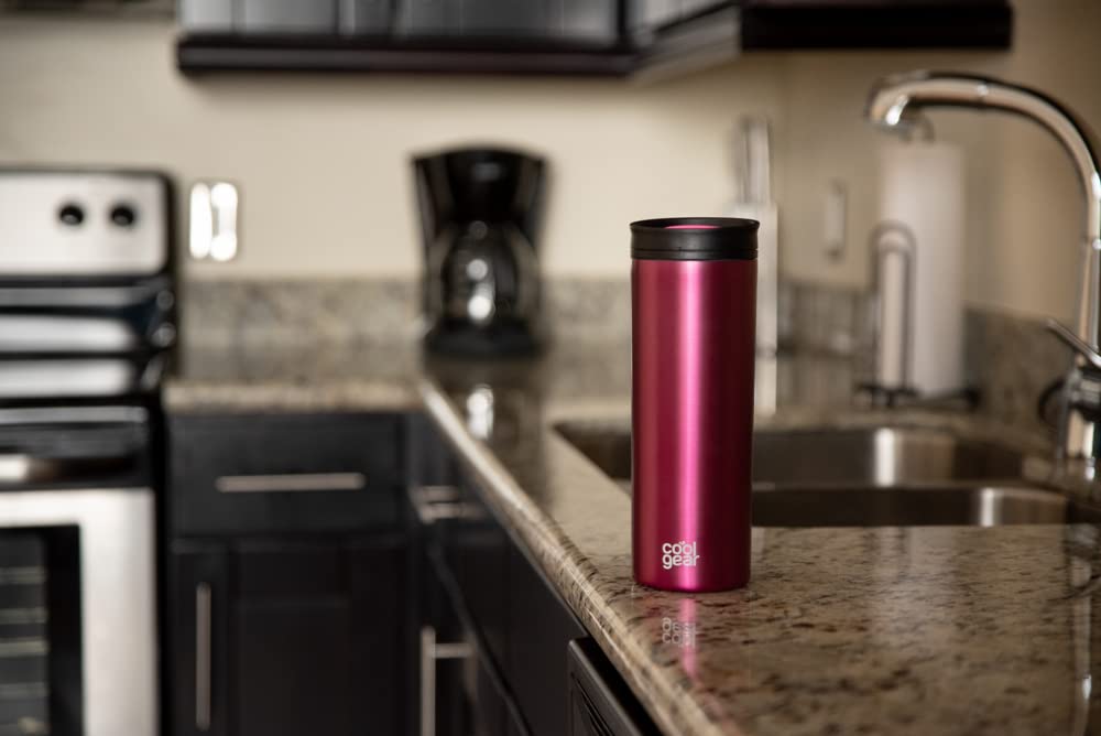 2 Pack 16 oz Coffee Travel Mug with Slider Lid U98686
