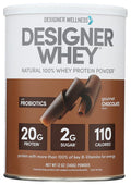 Whey Protein Powder Gourmet Chocolate 12-Ounce Pack of 2 H221