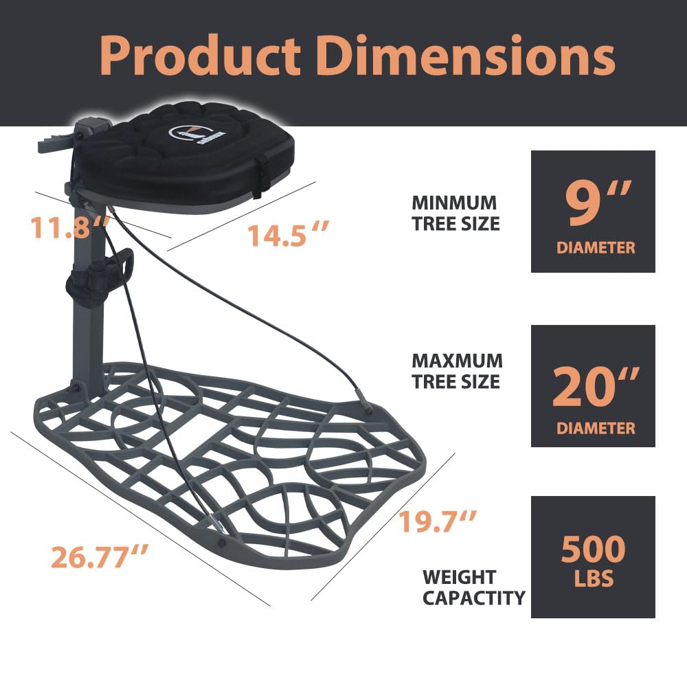 Aluminum Hang On Tree Stand D54972