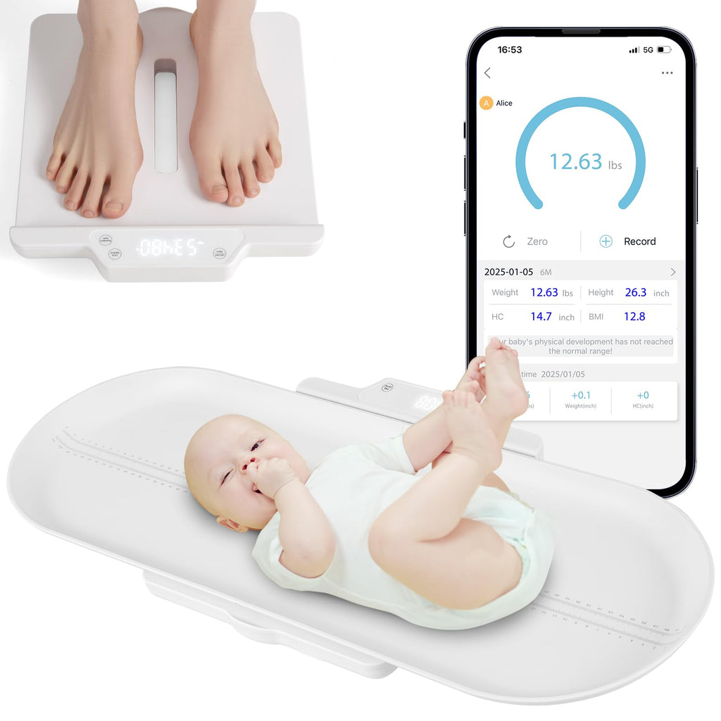 Baby Scale, 2-in-1 Digital Infant Scale with Detachable Tray L79382