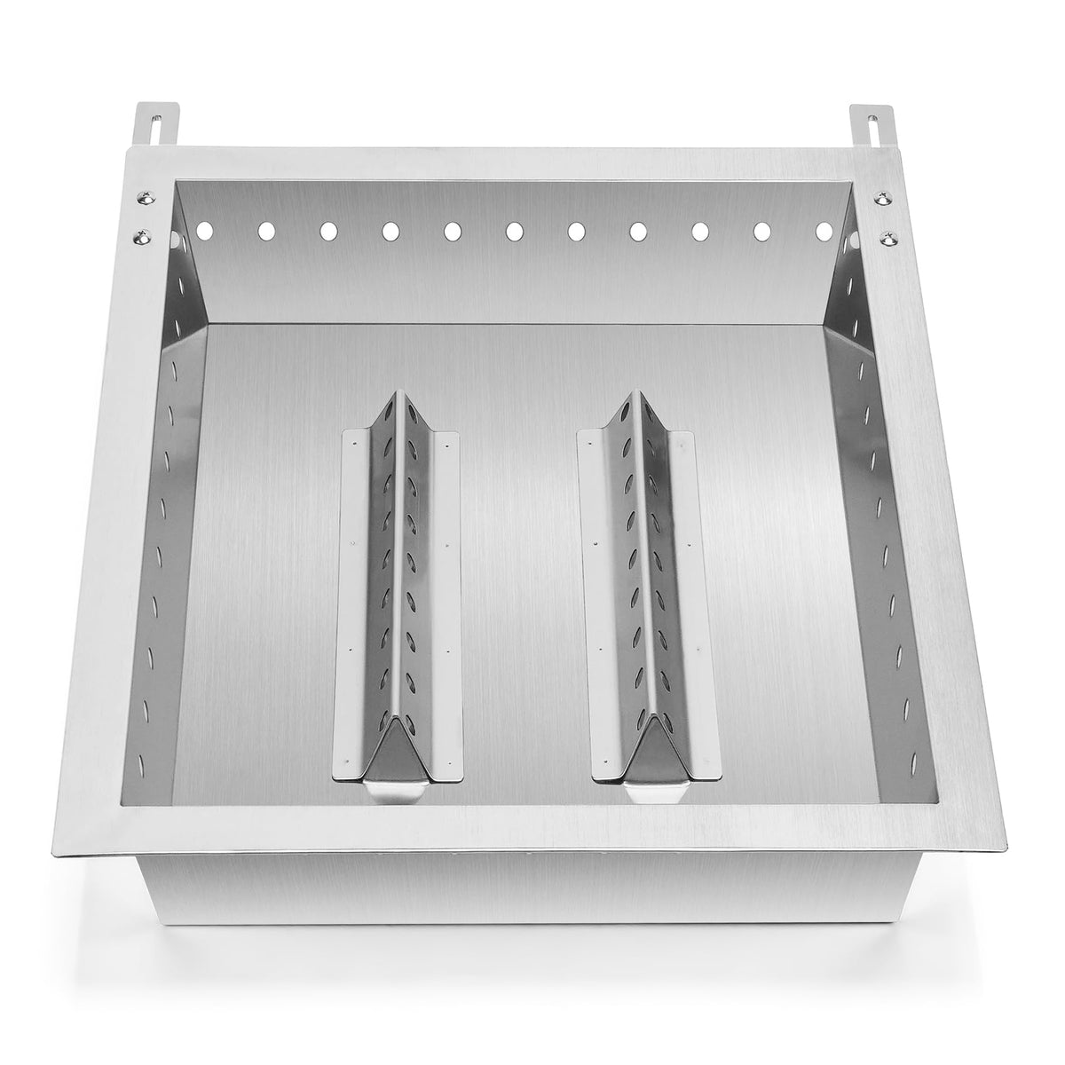 Adjustable Stainless Steel Charcoal Tray L659