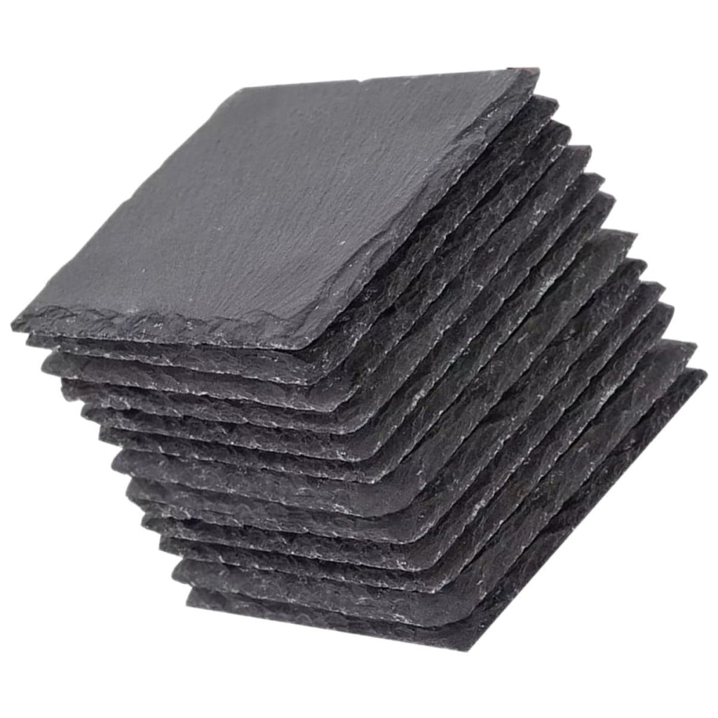 Natural Stone Coasters Set 12pcs T385