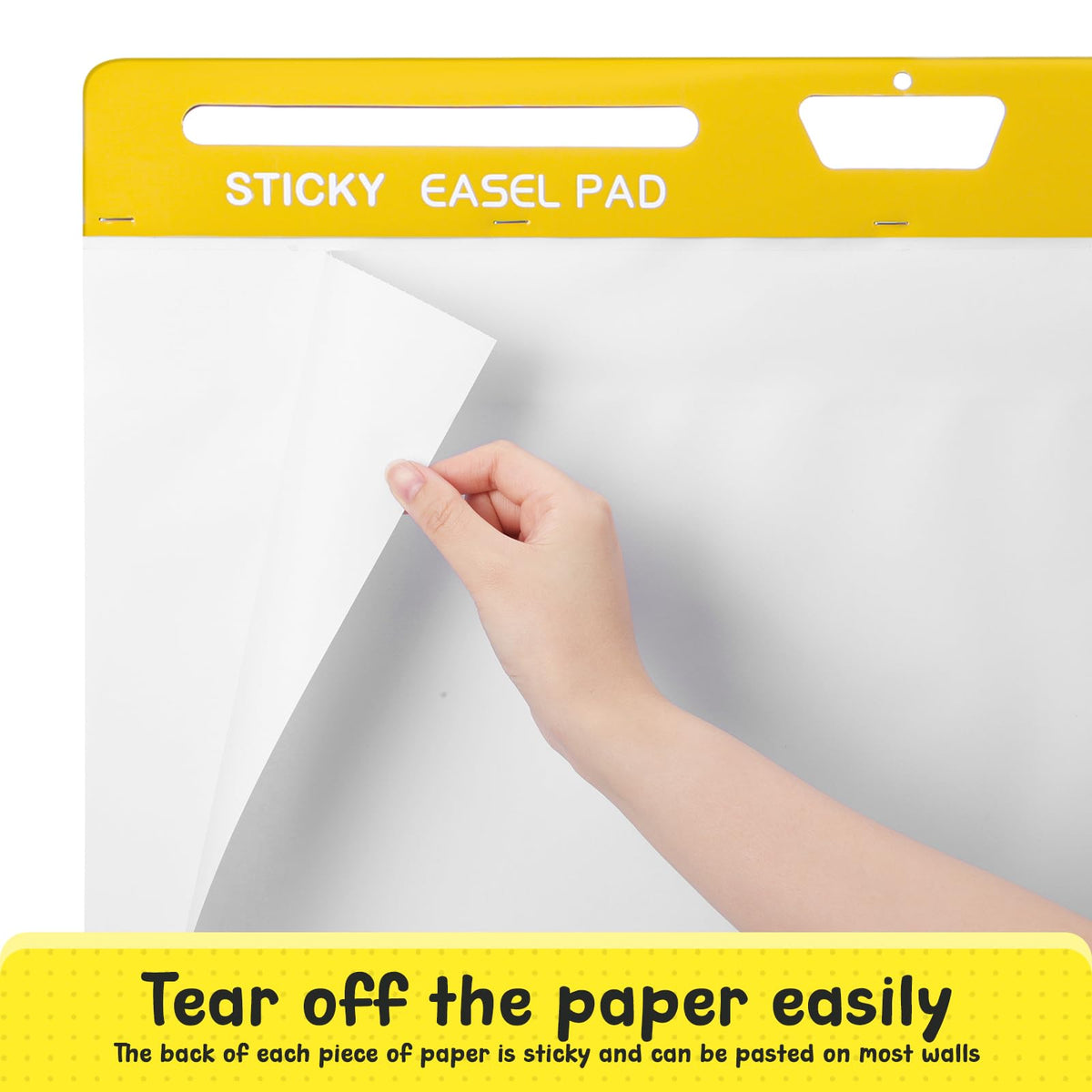 4 Pack White Sticky Easel Pad 25 x 30 in M1544