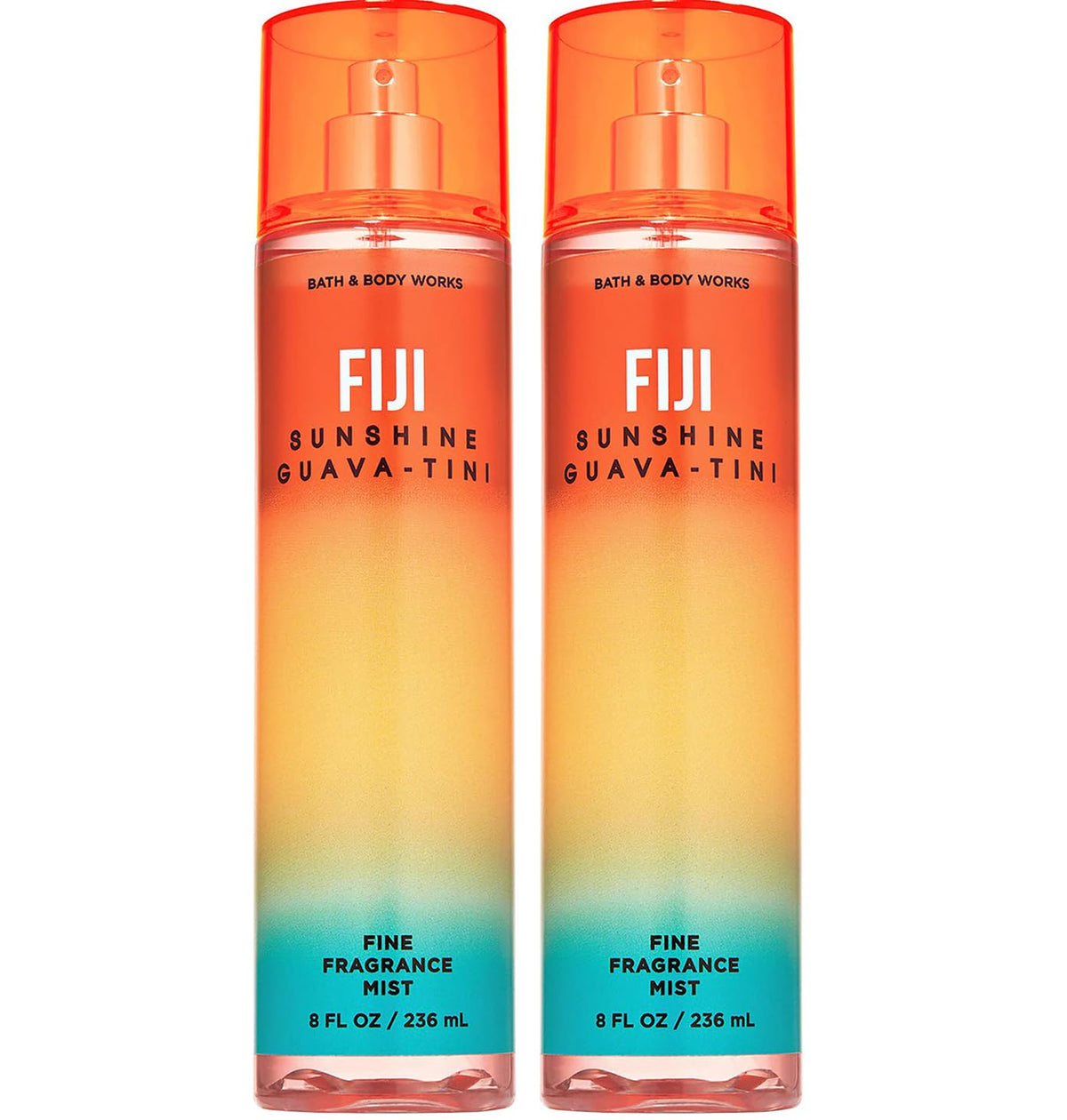 Fine Fragrance Body Mist Gift Set 8 oz Pack Lot of 2 P2322
