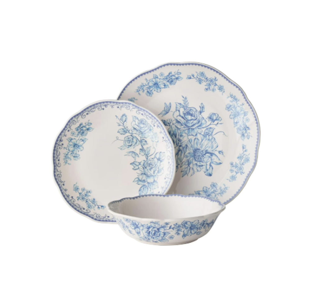 12-Piece Stoneware Dinnerware Set L9027