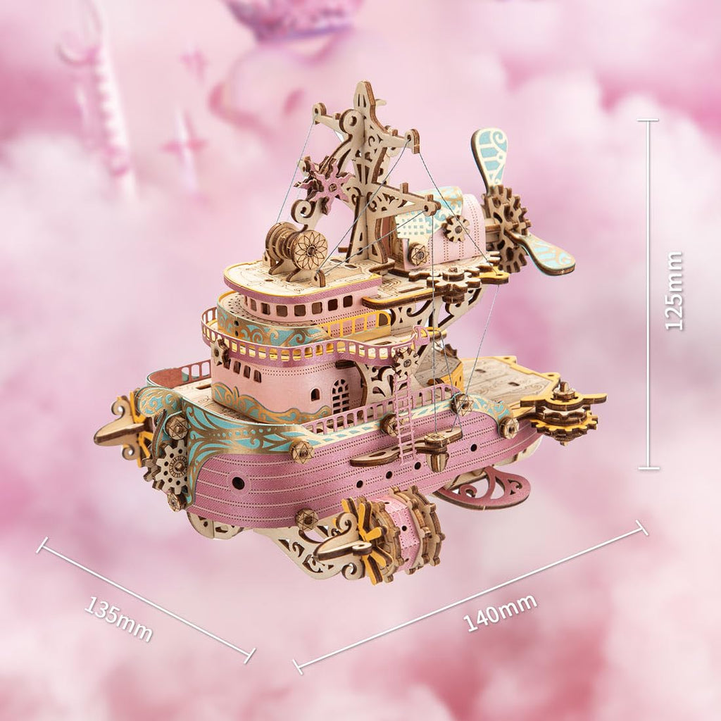 3D Wooden Puzzle Spaceship Model Kit U697
