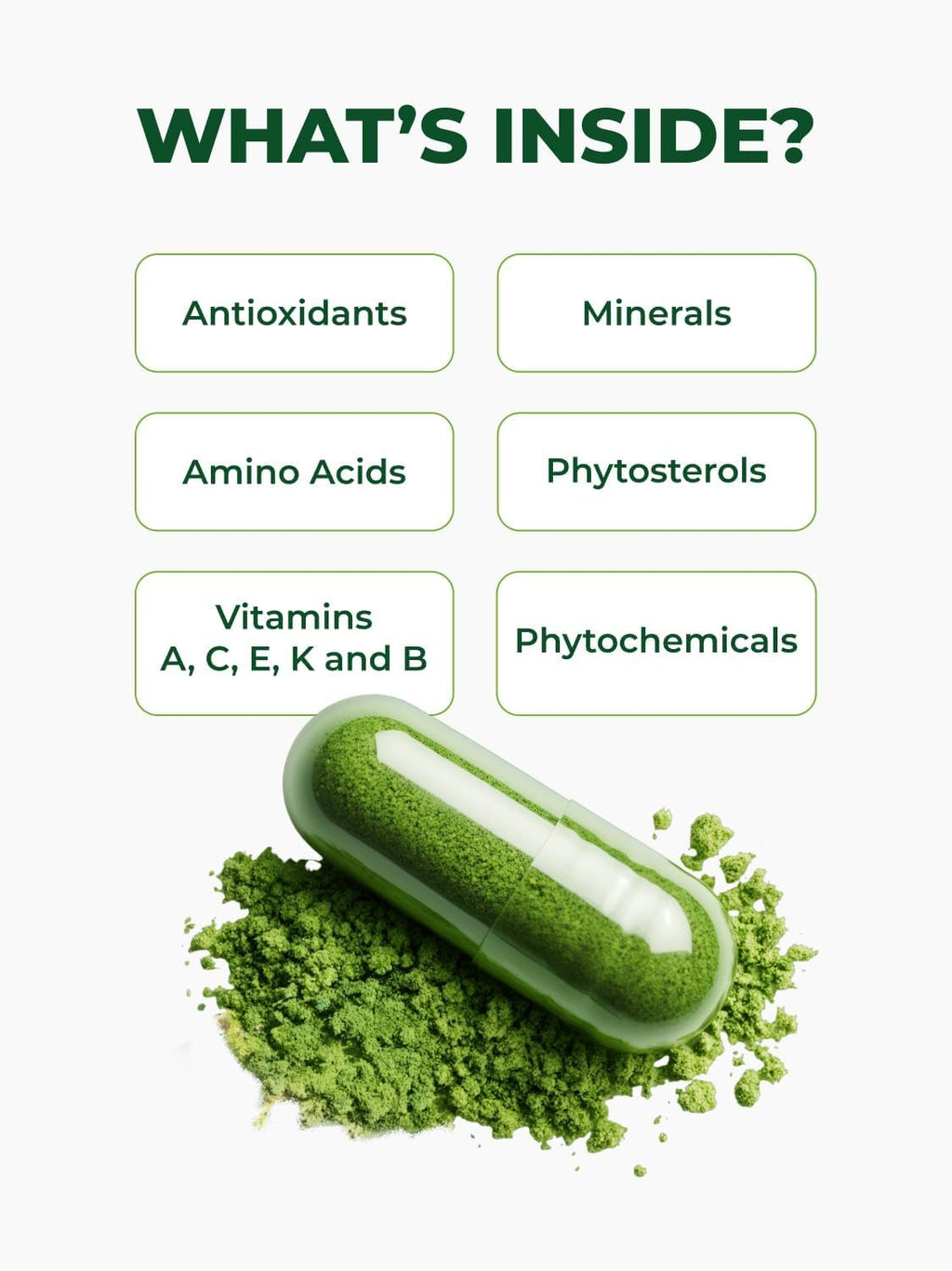 Organic Moringa Capsules 500mg 120ct Pack of 2 X1820