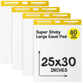 4 Pack White Sticky Easel Pad 25 x 30 in M1544