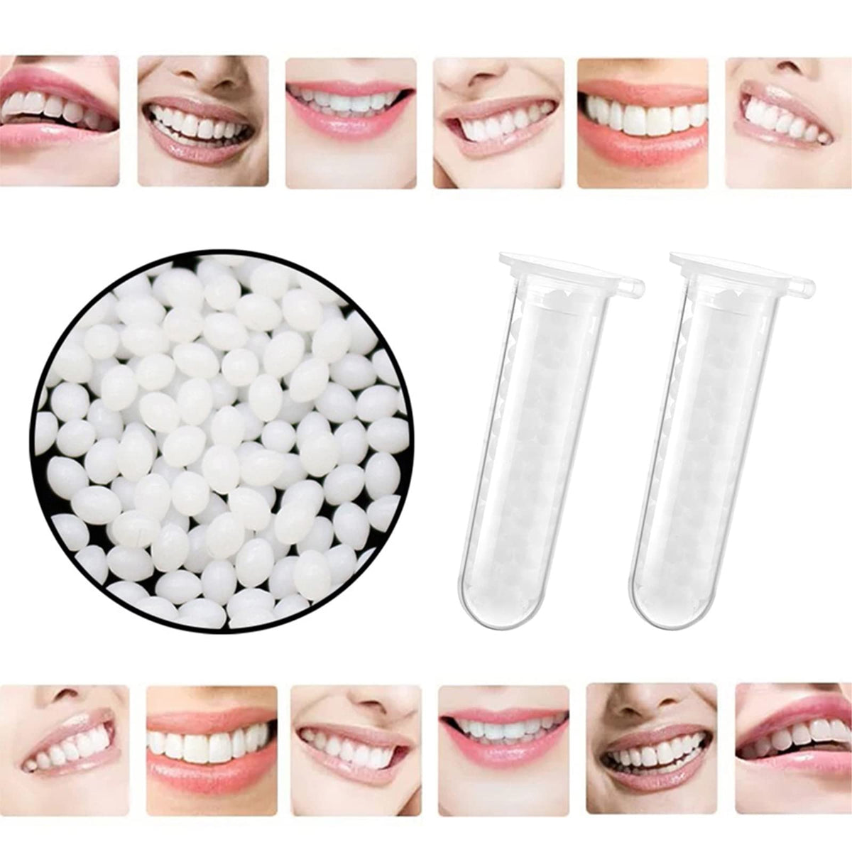 168 Pieces Acrylic Resin Denture Teeth 6 Sets 23 Shade A2 Upper + Lower Z419069