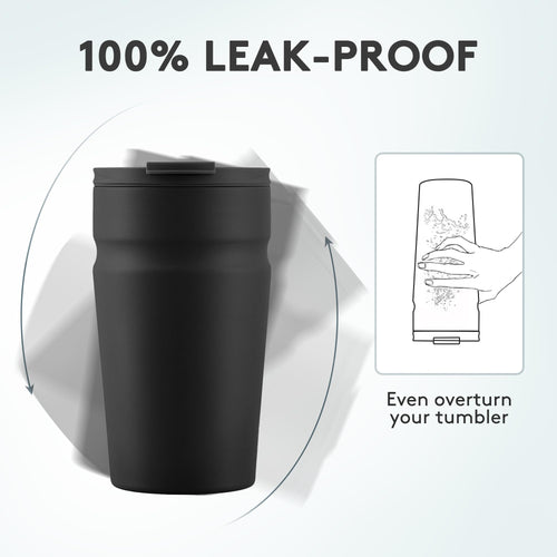 16oz Insulated Stainless Steel Coffee Tumbler with Lid K3862