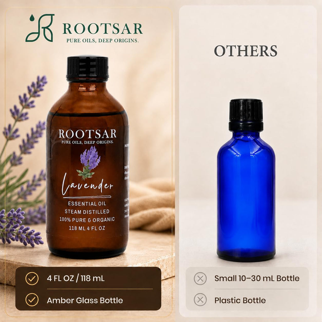 Pure Lavender Essential Oil 4 fl oz I702744