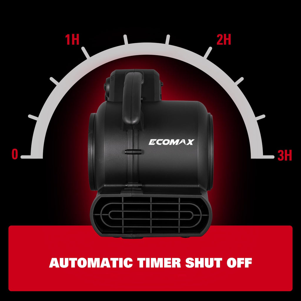 Air Mover Blower Fan 950 CFM with Timer V820286