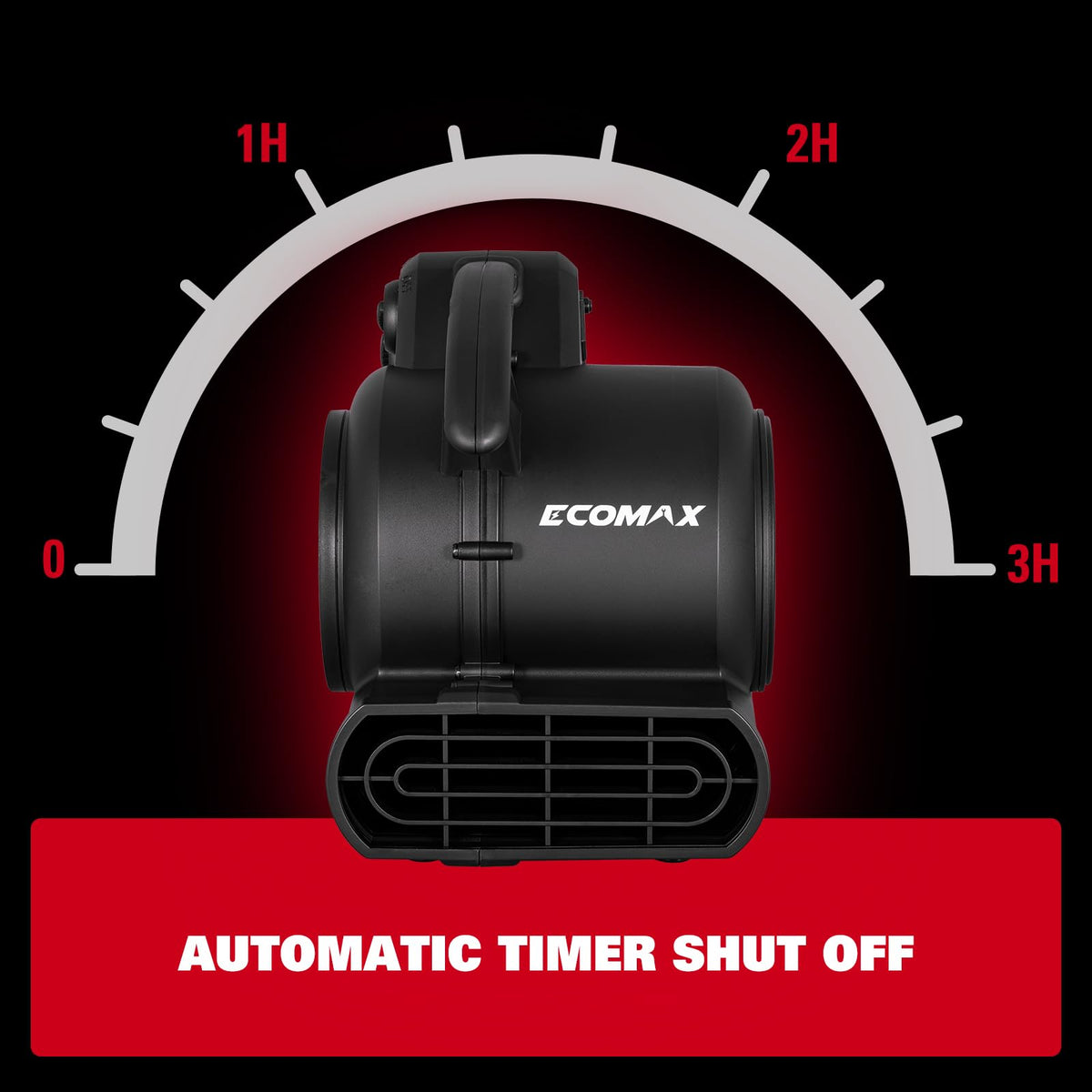 Air Mover Blower Fan 950 CFM with Timer V820286
