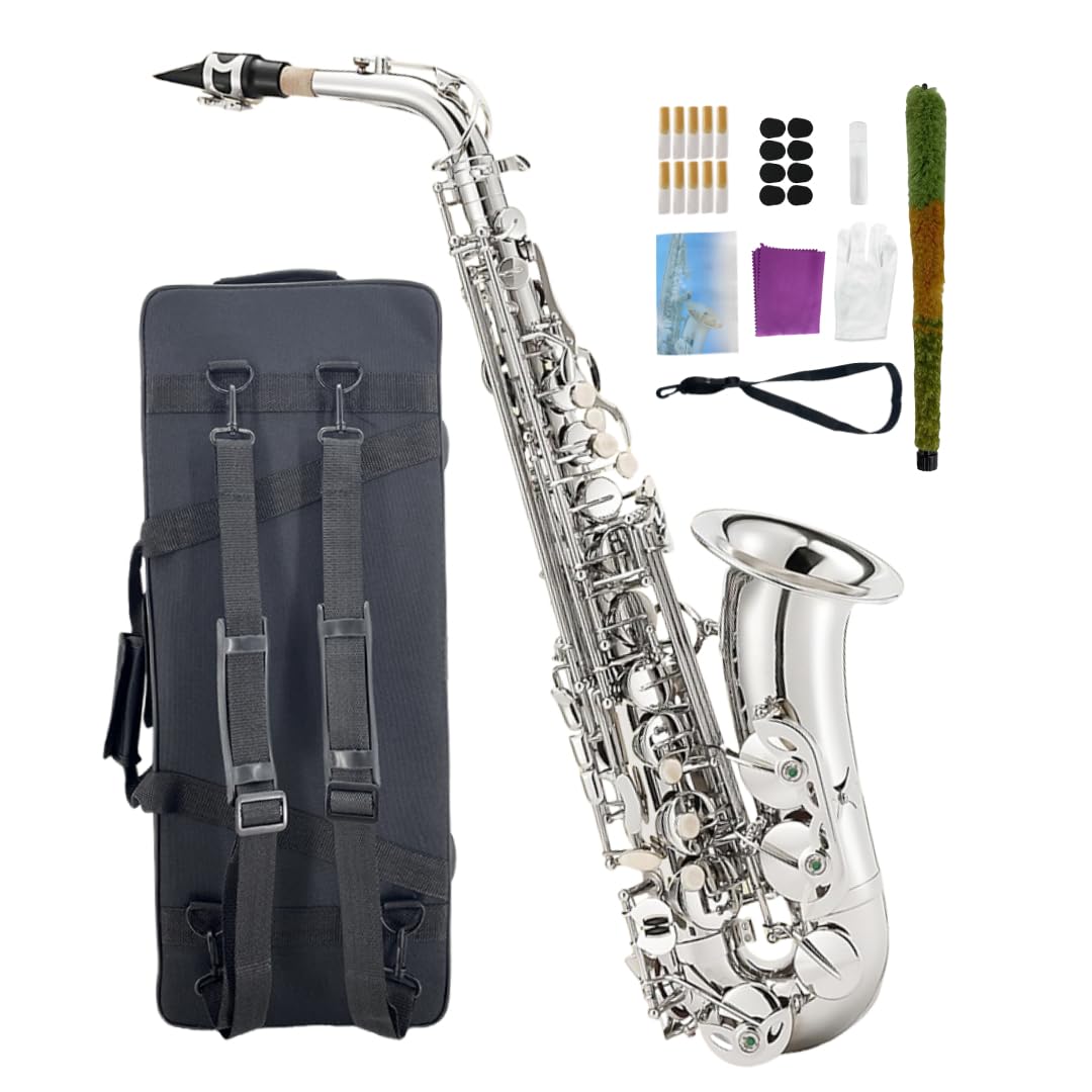 Alto Saxophone Starter Kit with Case & 10 Reeds I873429