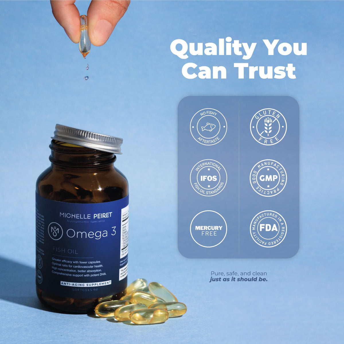 Fish Oil 1000mg 60 Capsules D196145