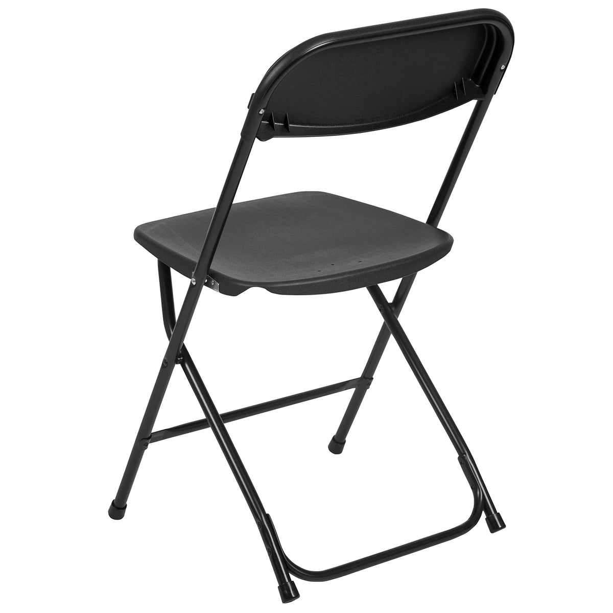 Black Plastic Folding Chair 10-Pack J421