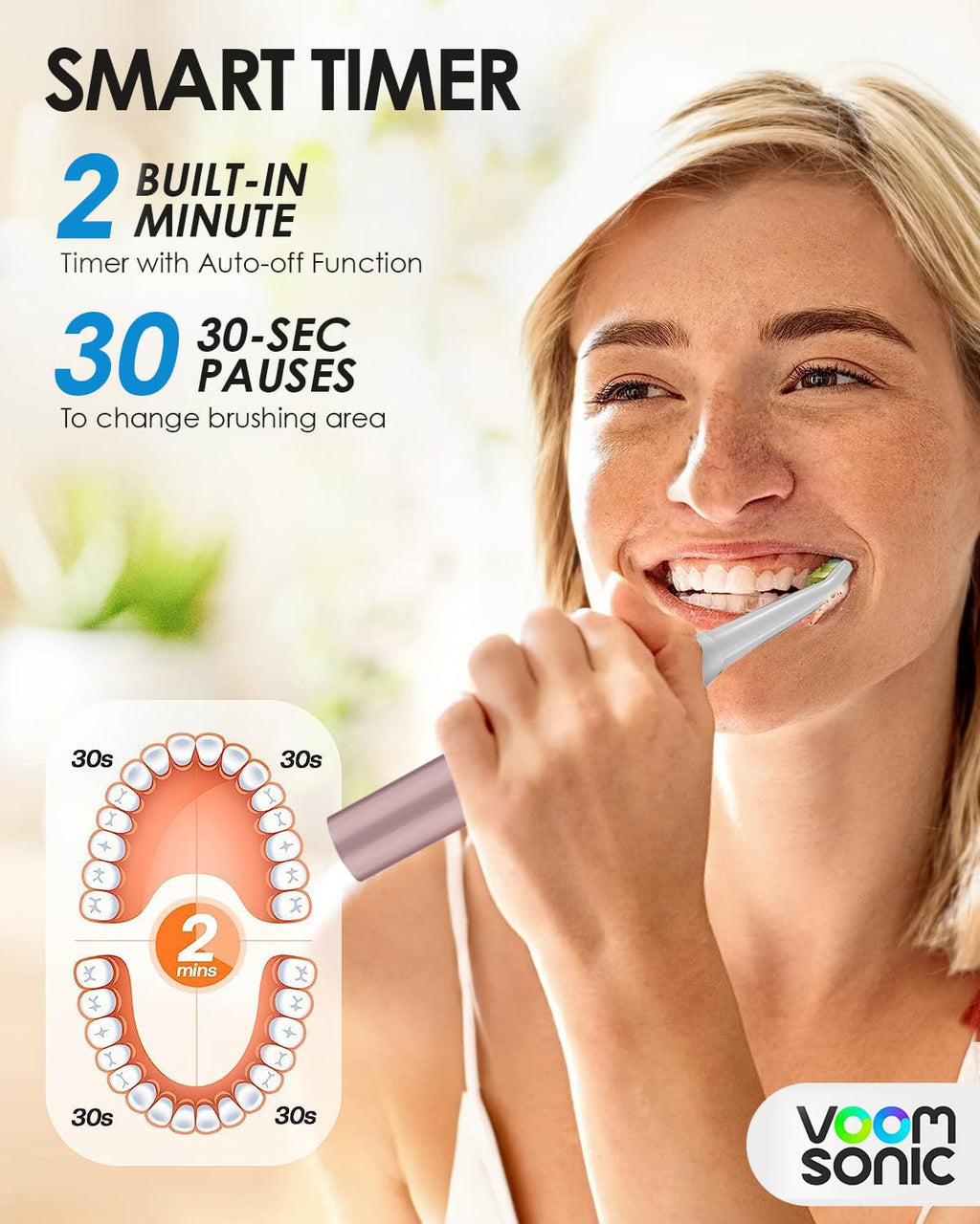 2-Pack Travel Electric Toothbrush Z31845