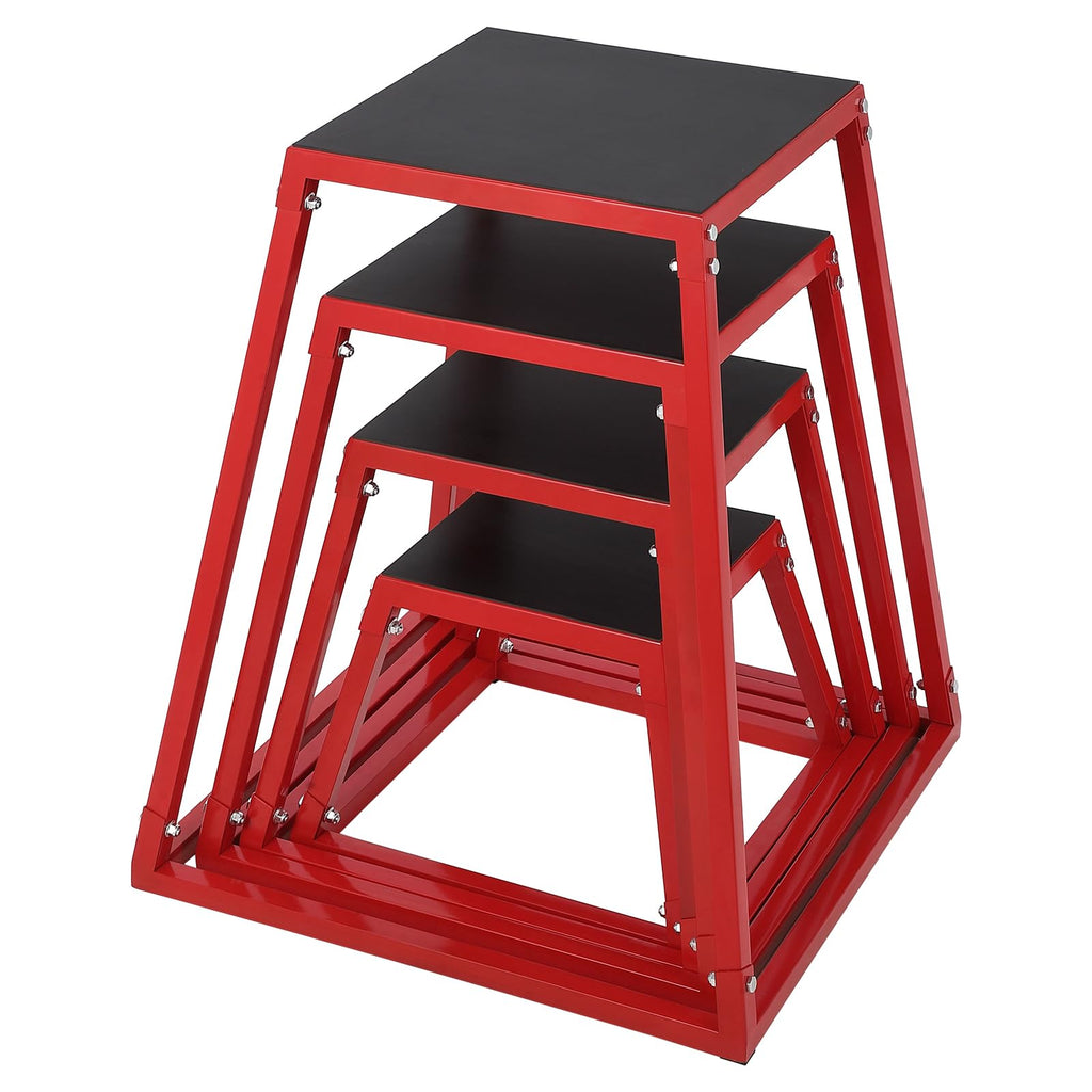 Adjustable Steel Plyometric Jump Box Set M13965