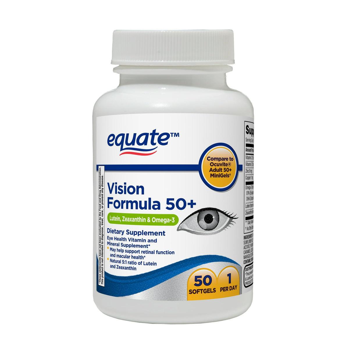50 Count Softgels Dietary Supplement I87808