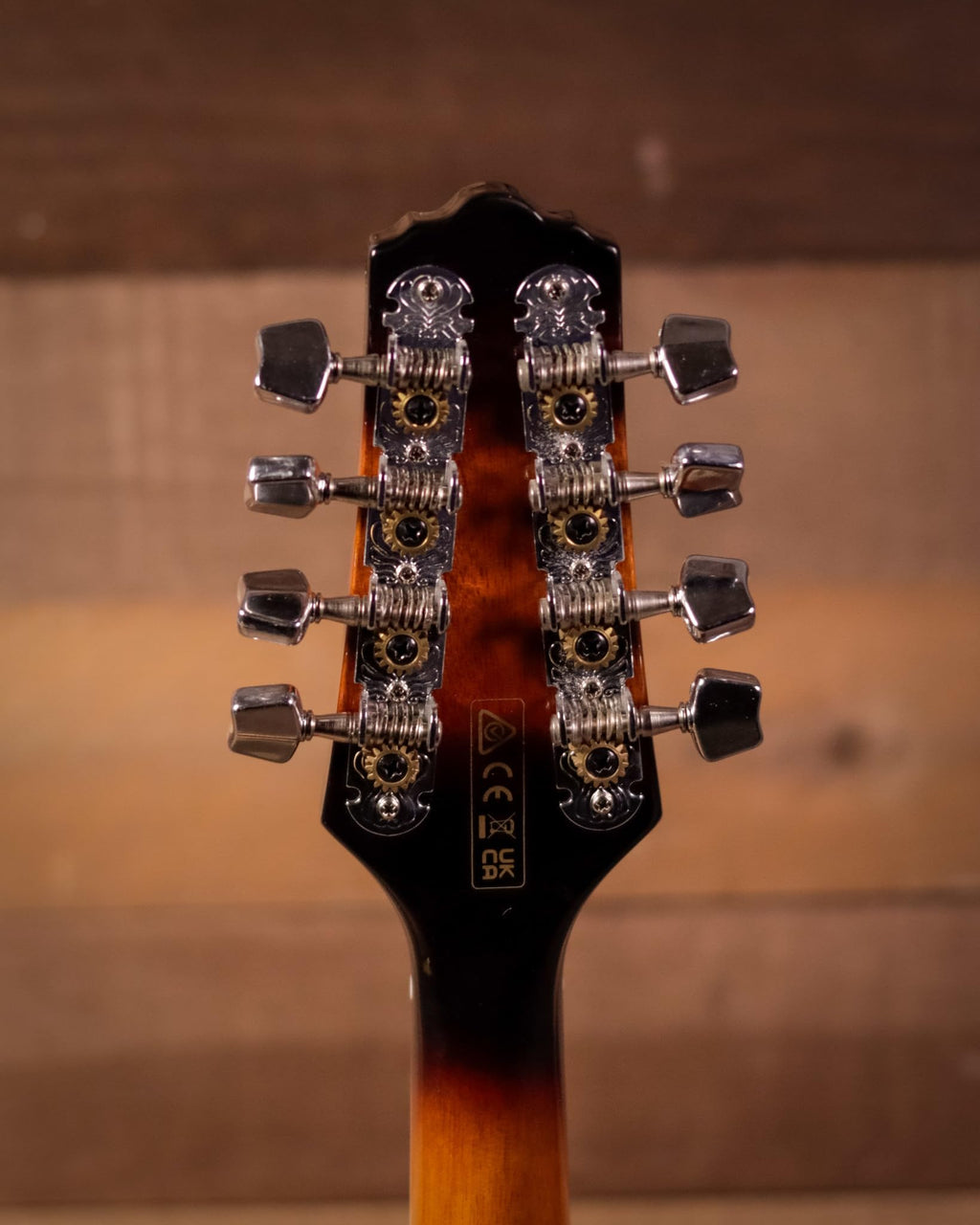 Brown Sunburst Acoustic-Electric Mandolin O1803