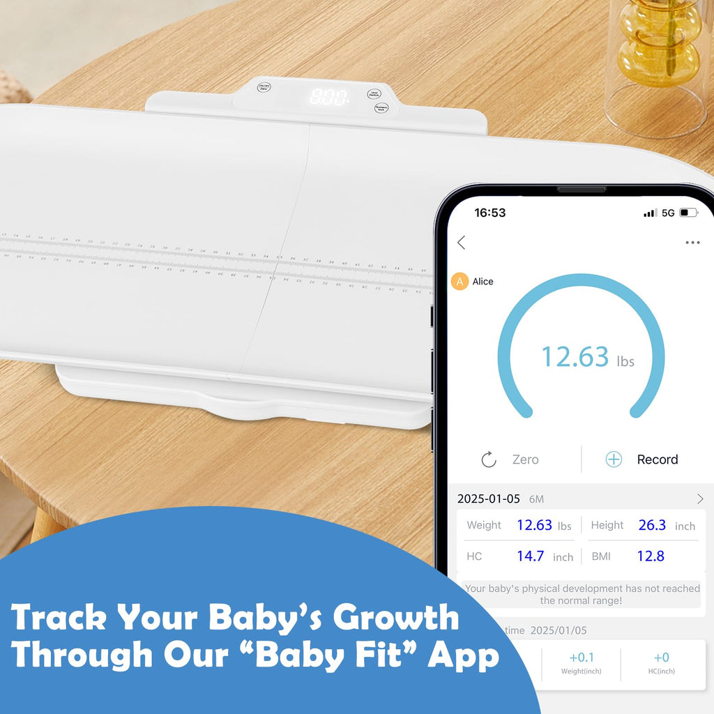 Baby Scale, 2-in-1 Digital Infant Scale with Detachable Tray L79382