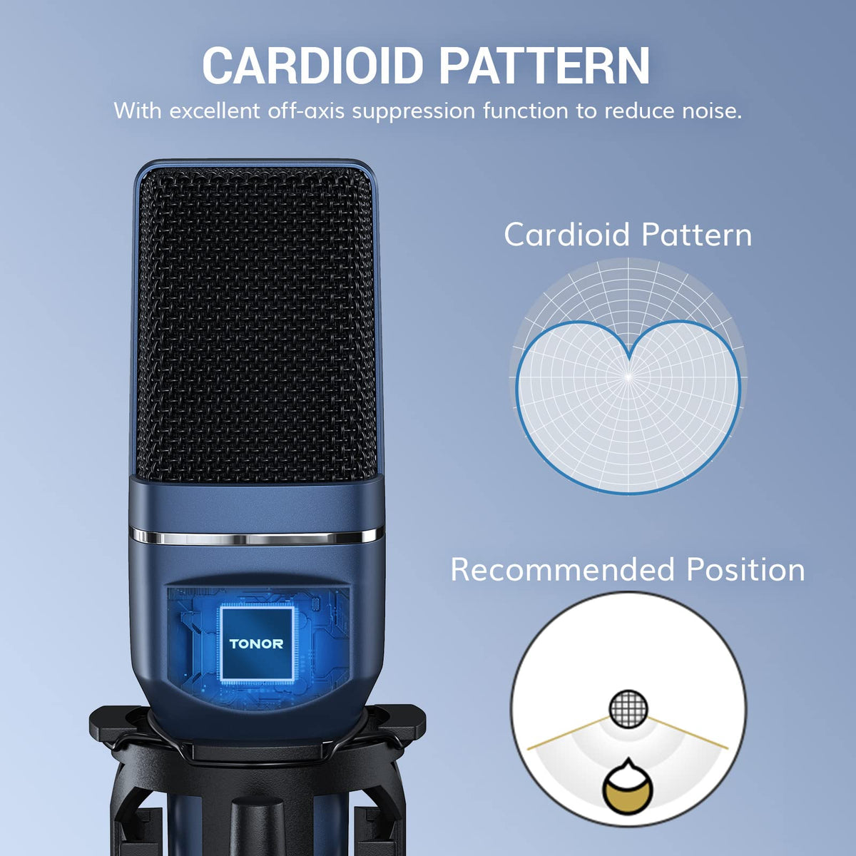 USB Condenser Microphone with Boom Arm Z682465