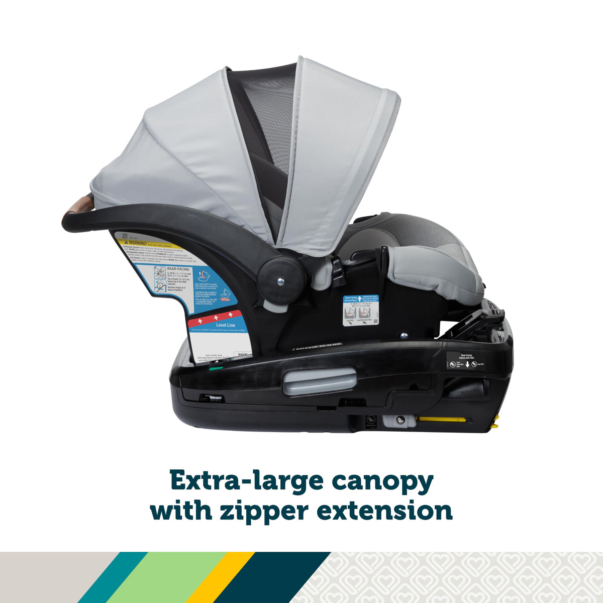Infant Car Seat with Base and Canopy B524035
