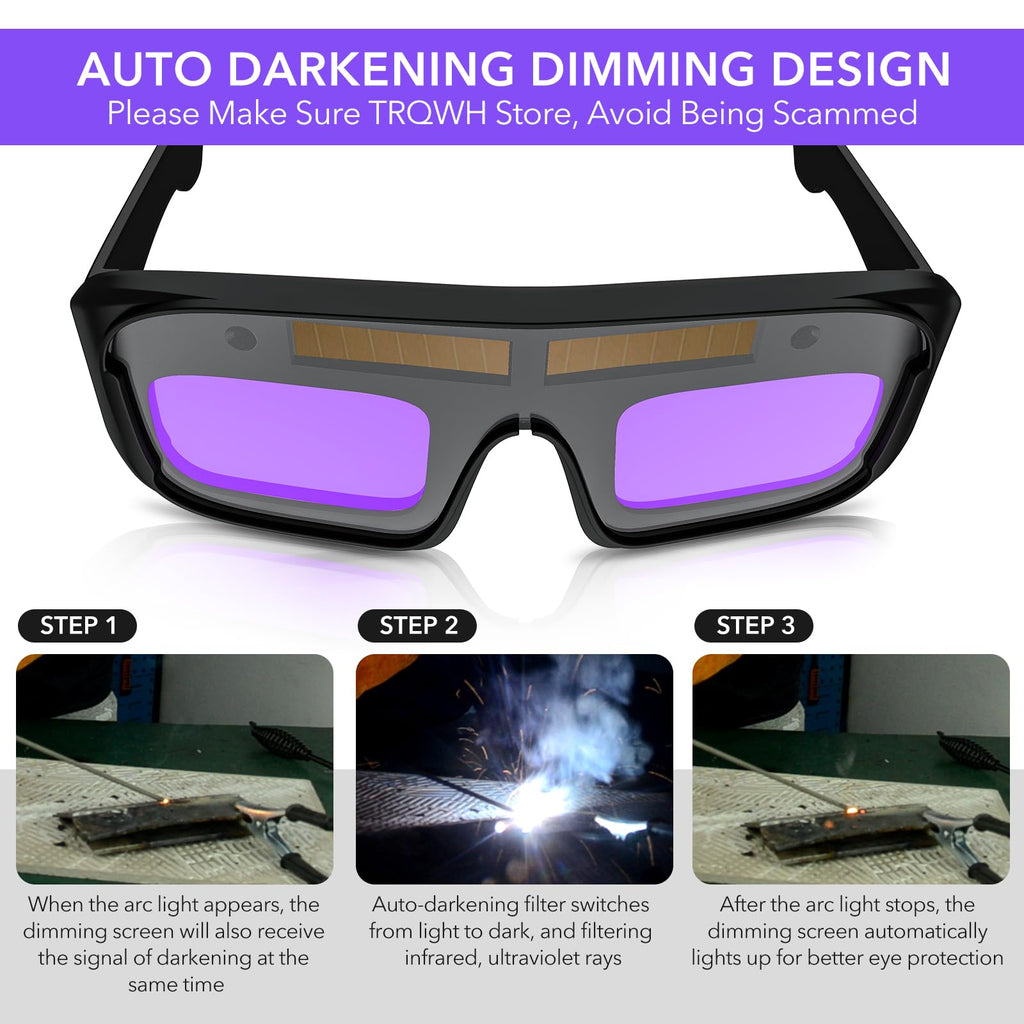 Auto Darkening Welding Glasses R819470