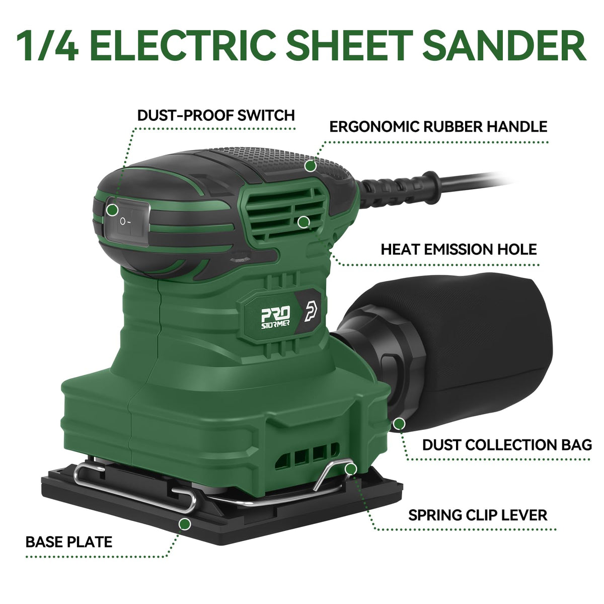 1/4 Sheet Electric Palm Sander E792416