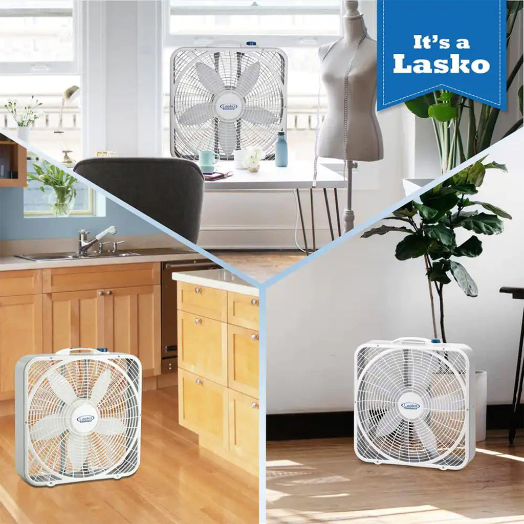 20" 3-Speed Box Fan I8321