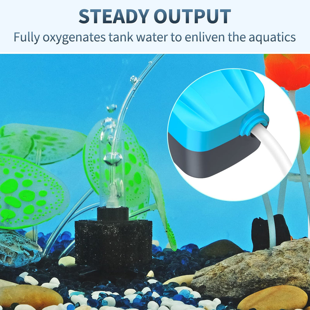 Aquarium Air Pump with Sponge Filter Kit G671