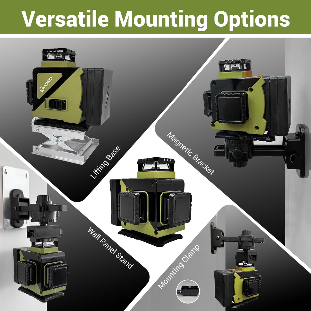 360 Self Leveling Green Laser Level with Magnetic Stand J5956