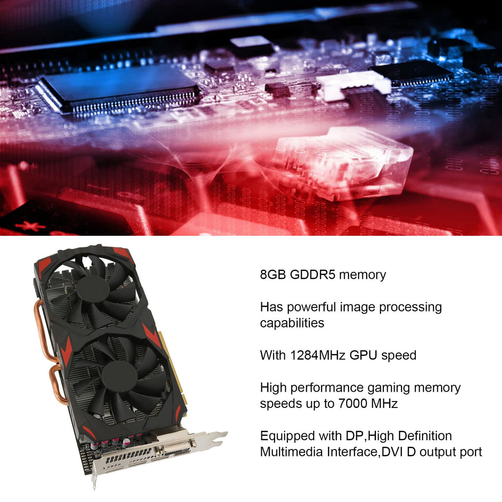 8GB GDDR5 256 Bit Gaming Graphics Card I46374