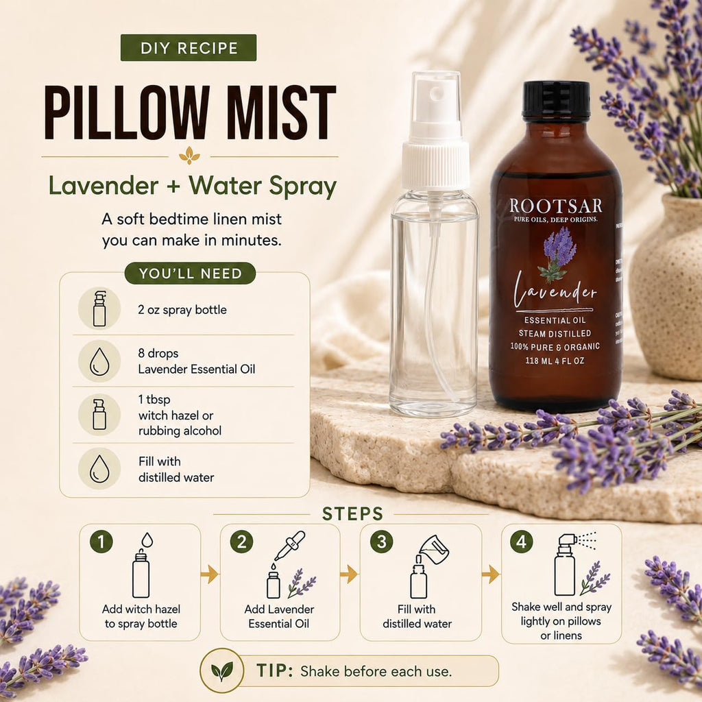 Pure Lavender Essential Oil 4 fl oz I702744