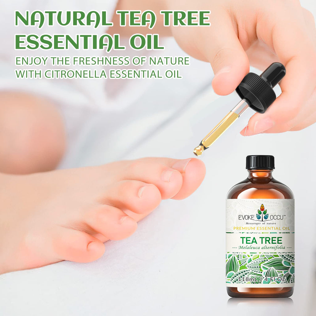 Rosemary Tea Tree Lavender Peppermint Cinnamon Essential Oil 4 FL Oz L175