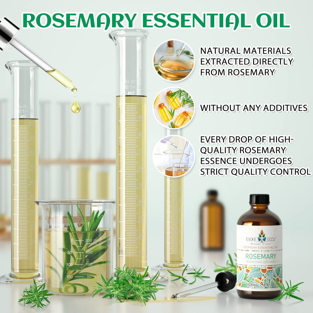 Rosemary Tea Tree Lavender Peppermint Cinnamon Essential Oil 4 FL Oz L175