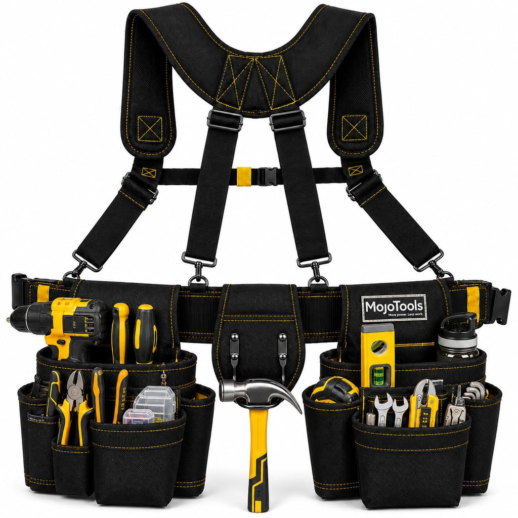 Heavy Duty Tool Belt with Suspenders U822