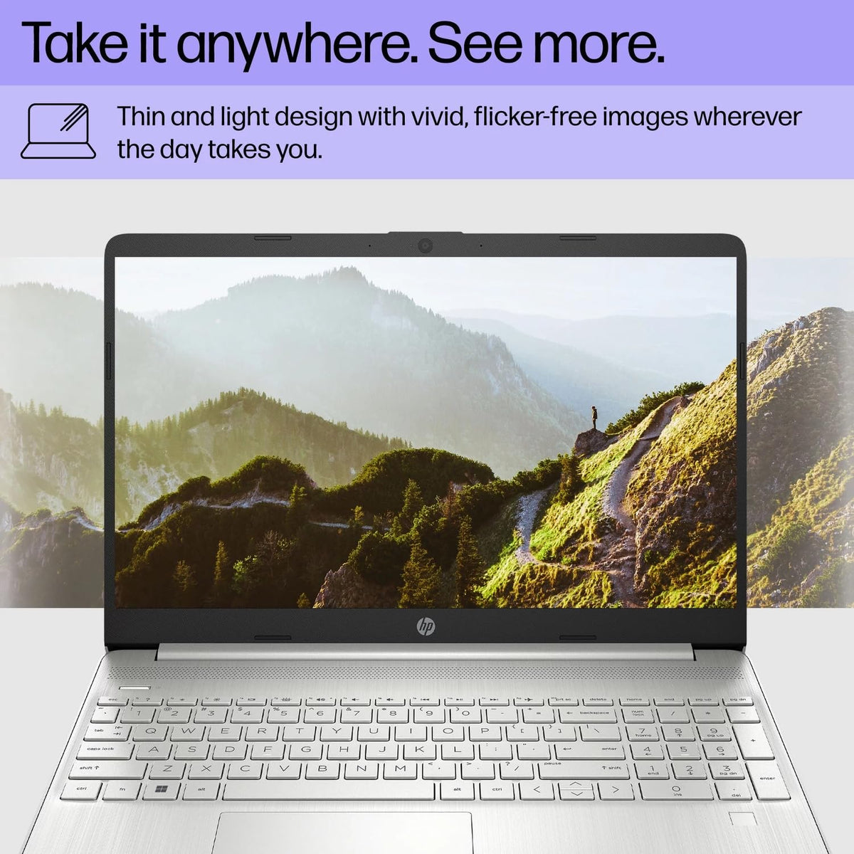 15.6" FHD Laptop, Intel Core i3, 8GB RAM, 256GB SSD Q9585