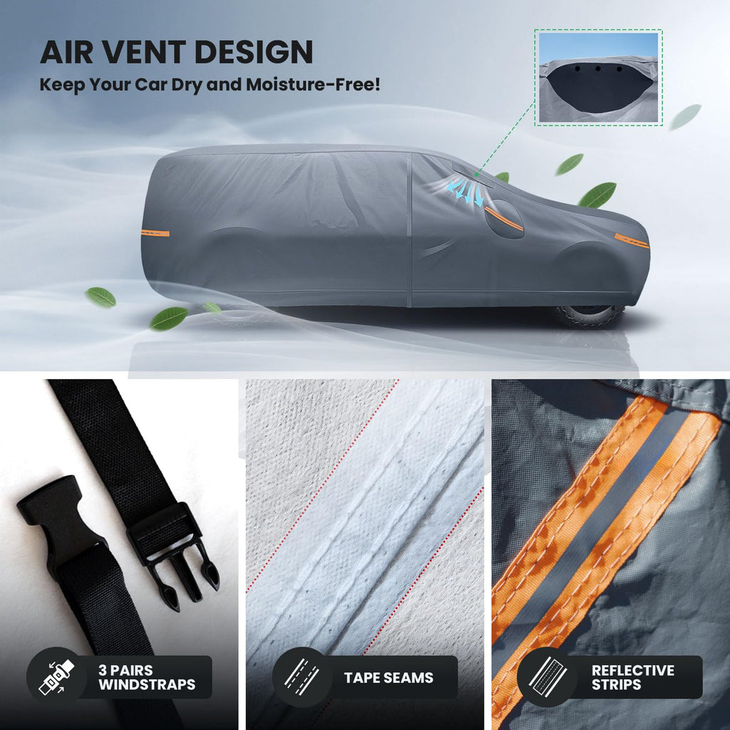 Waterproof Truck Cover with Zipper Y899809