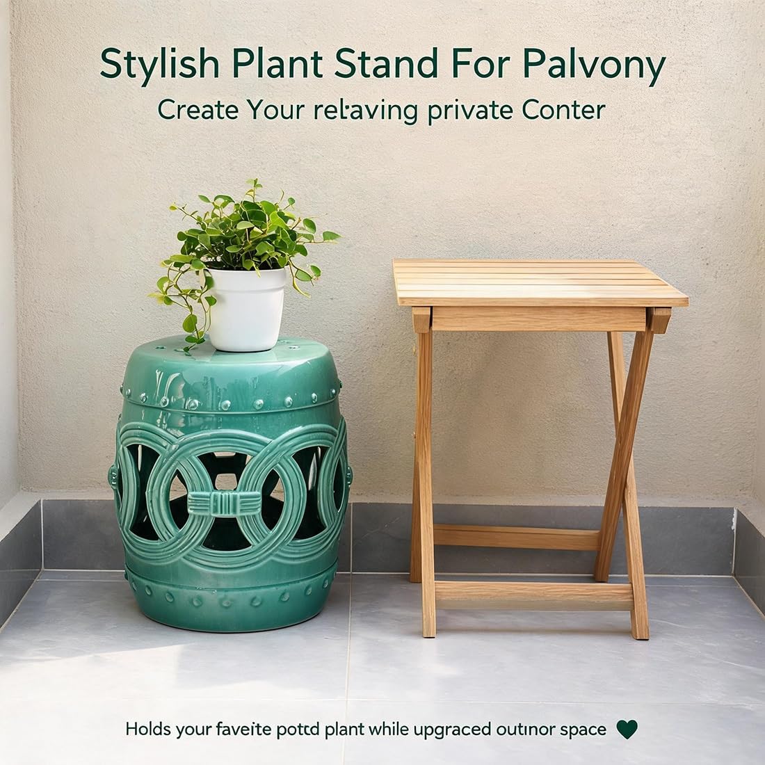 Ceramic Garden Stool U339471