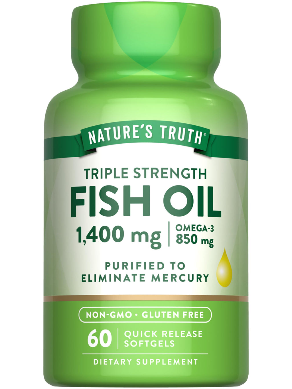 Triple Strength Fish Oil 1400 mg I950