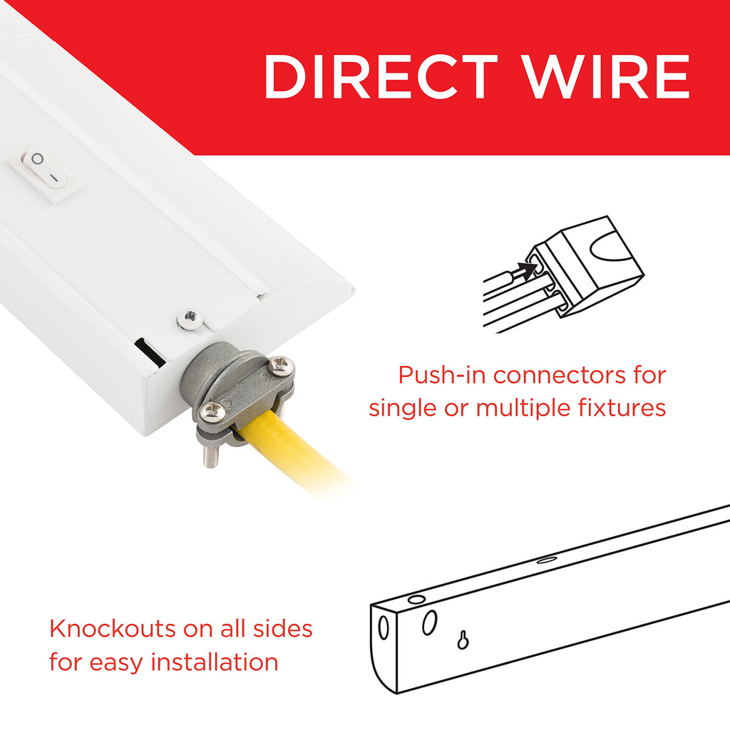 24 Inch Dimmable Under Cabinet Light W8615