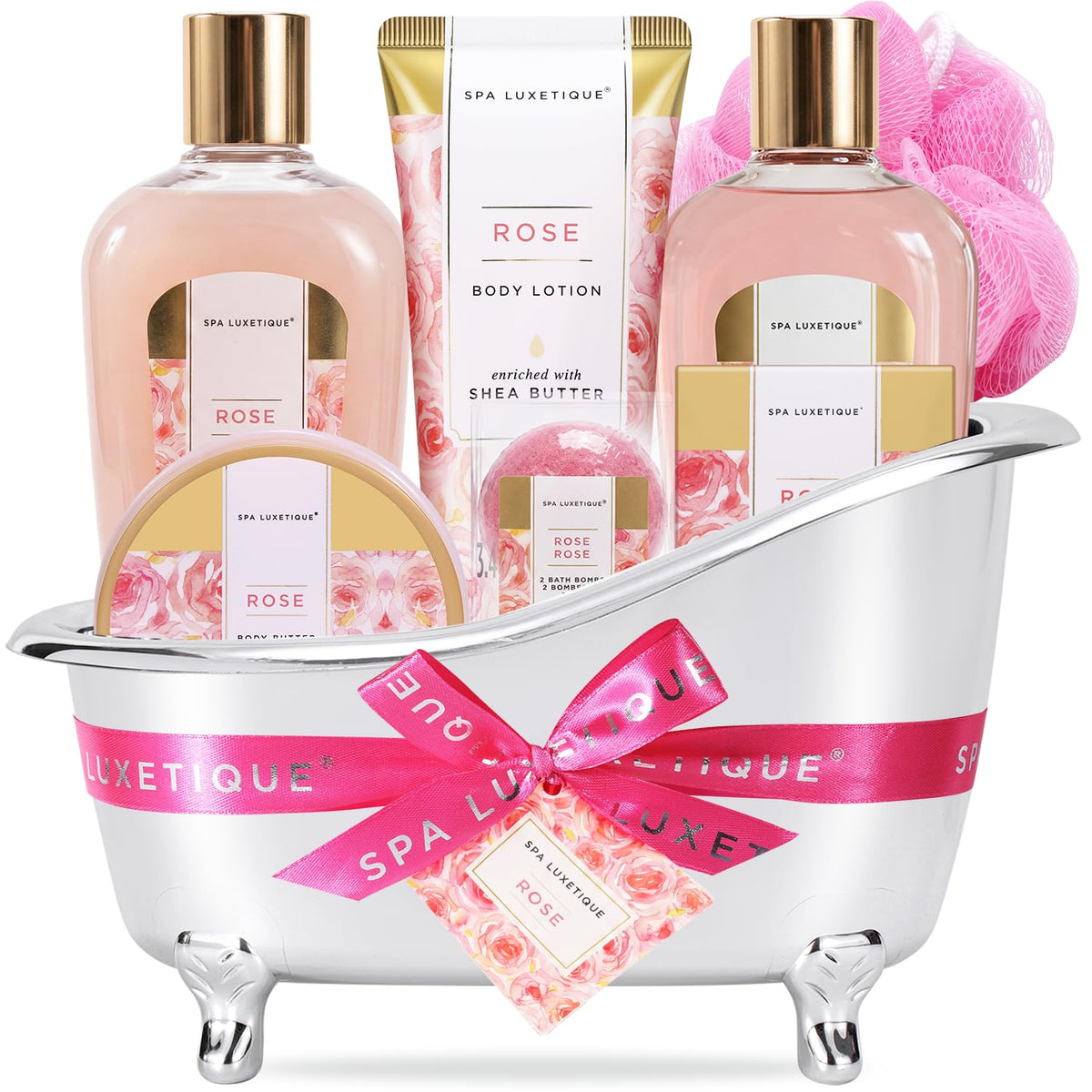 8 Pcs Rose Spa Gift Set X425